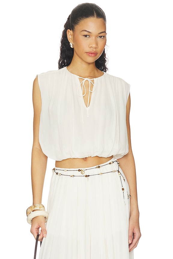 view 1 of 4 The Wave Top in Cream