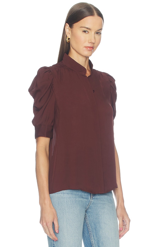 view 2 of 4 The Gillian Top in Currant