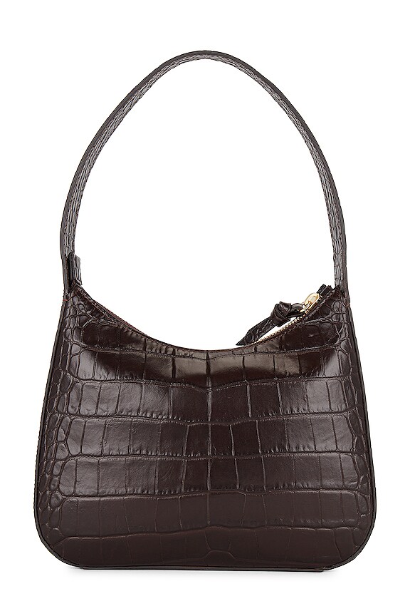 view 2 of 5 BOLSO SHOULDER in Chocolate Croc