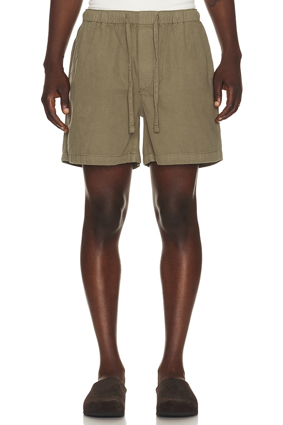 view 1 of 4 Canvas Shorts in Military Khaki