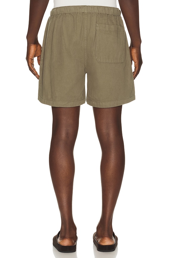 view 2 of 4 Canvas Shorts in Military Khaki