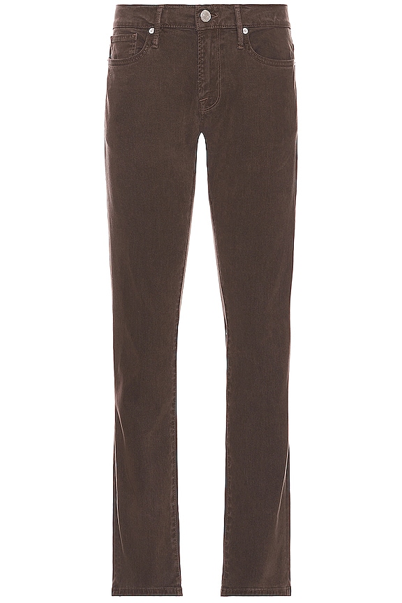 view 2 of 2 L'homme Slim Jean in Mocha