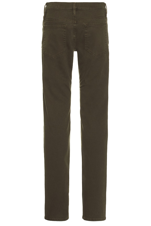 view 2 of 4 L'Homme Slim Denim in Garage Moss