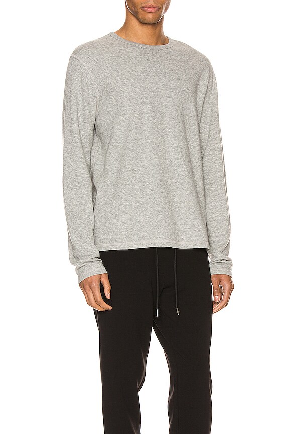 view 2 of 5 Reversible Duo Fold Crew in Grey