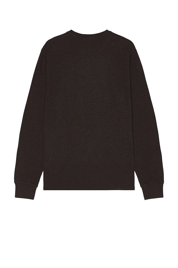 view 2 of 4 Duo Fold Crew Sweater in Heather Espresso