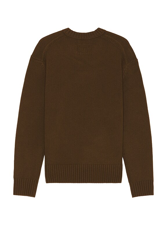 view 2 of 4 Cashmere Crewneck Sweater in Dark Camel