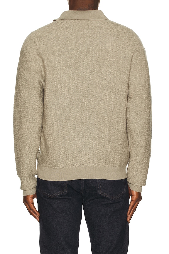 view 2 of 4 Polo Sweater in Warm Grey