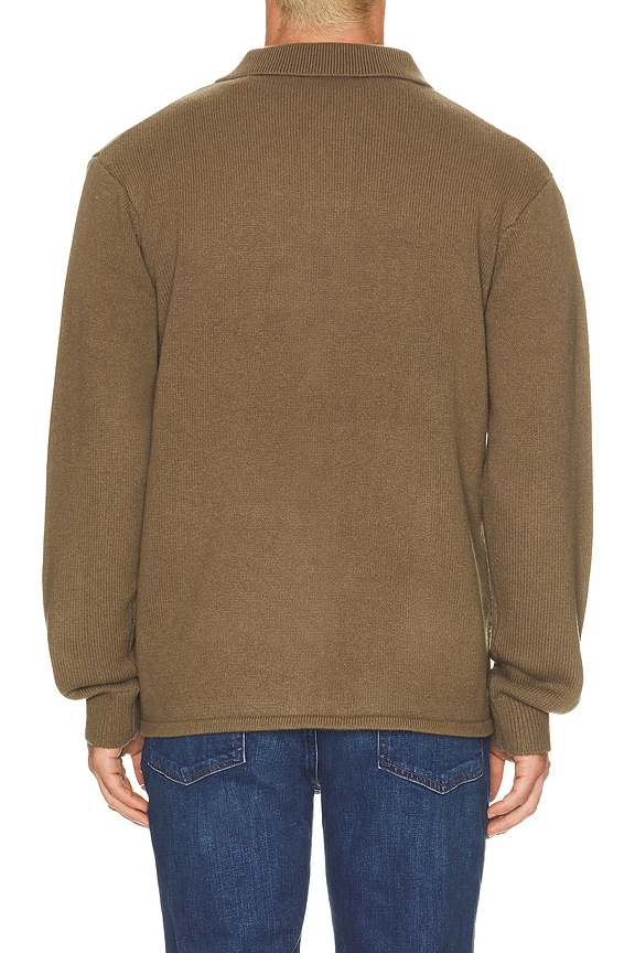 view 2 of 4 JERSEY BOILED in Brown Olive