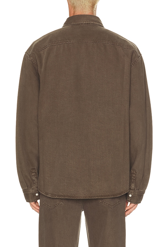 view 2 of 4 SOBRECAMISA RELAXED in Brownstone