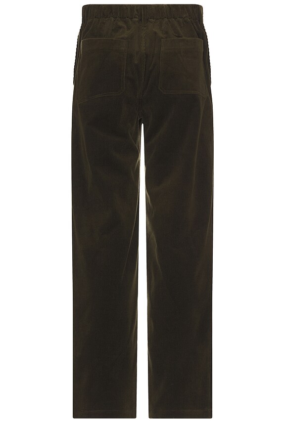 view 2 of 5 Soft Corduroy Pants in Dark Olive