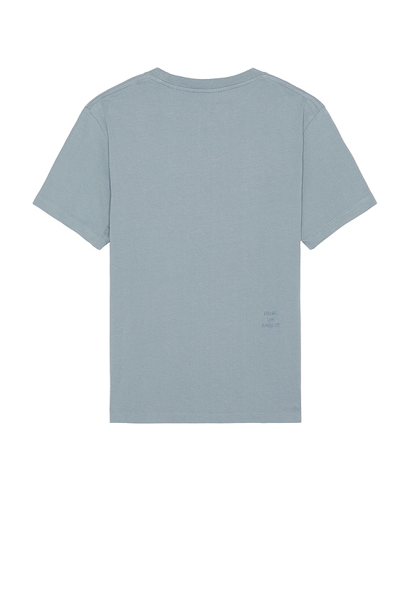 view 2 of 4 Logo Tee in Smoky Blue