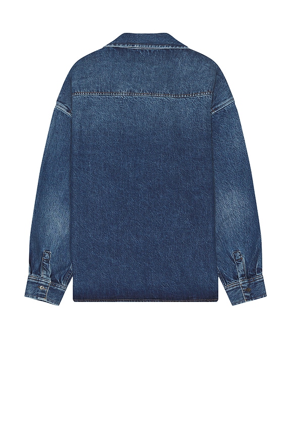 view 2 of 3 Relaxed Heavy Denim Shirt in Dreams