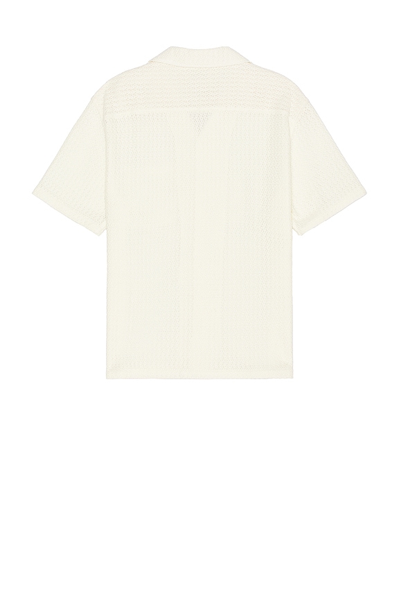 view 2 of 4 OPEN WEAVE 셔츠 in Cream