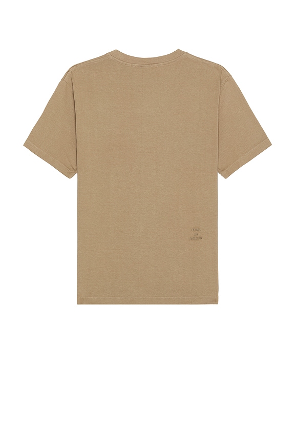 view 2 of 5 Logo Tee in Latte Brown