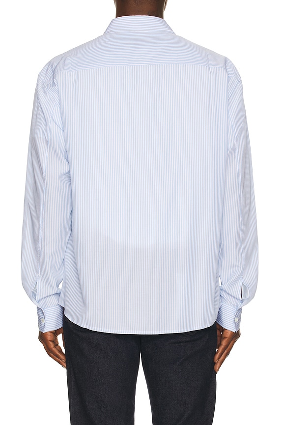 view 2 of 5 Relaxed Shirt in Blue Stripe