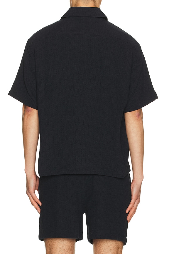 view 2 of 4 Open Weave Shirt in Dark Navy