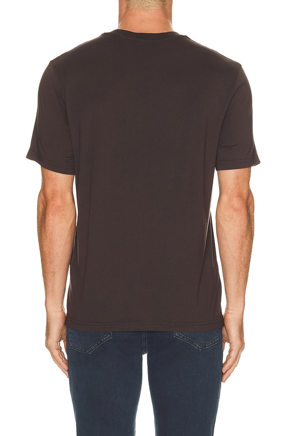 view 2 of 4 T-SHIRT SHORT in Deep Brown