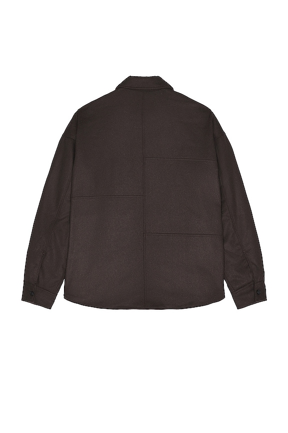 view 2 of 4 TEXTURED 오버셔츠 in Darkwood