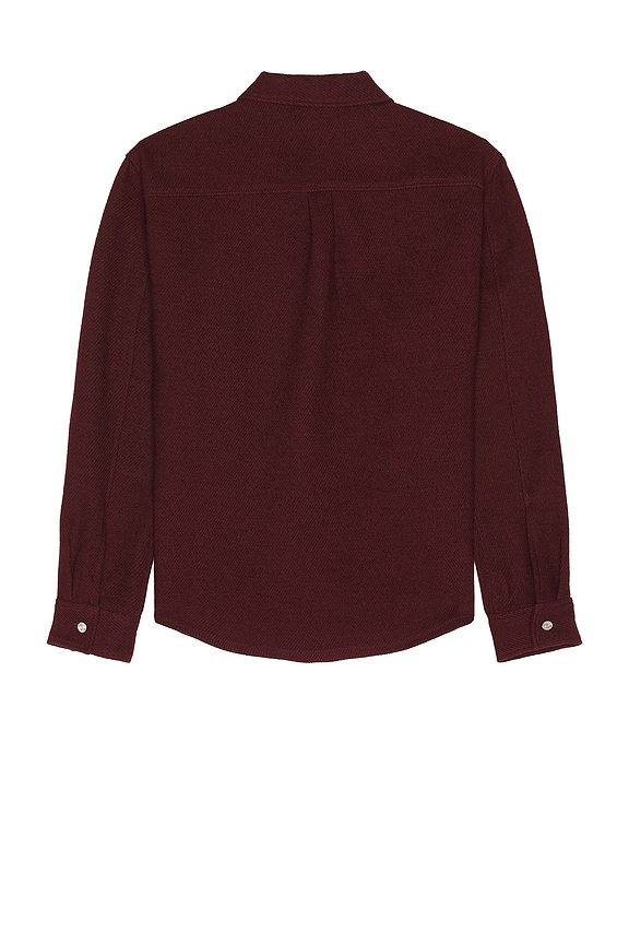 view 2 of 3 РУБАШКА in Dark Burgundy