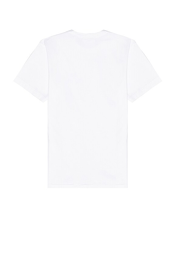 view 2 of 3 CAMISETA in White & Pop Rose