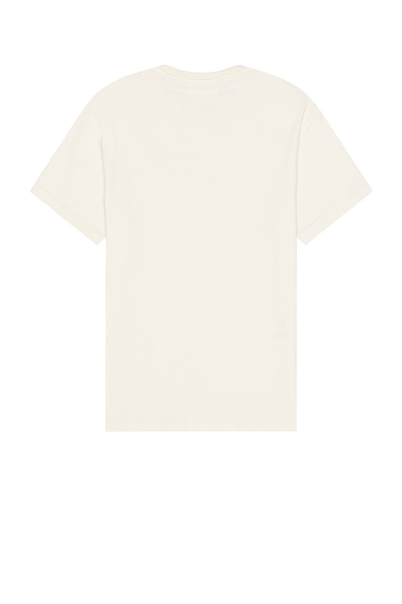 view 2 of 4 Duo Fold Tee in White Sand