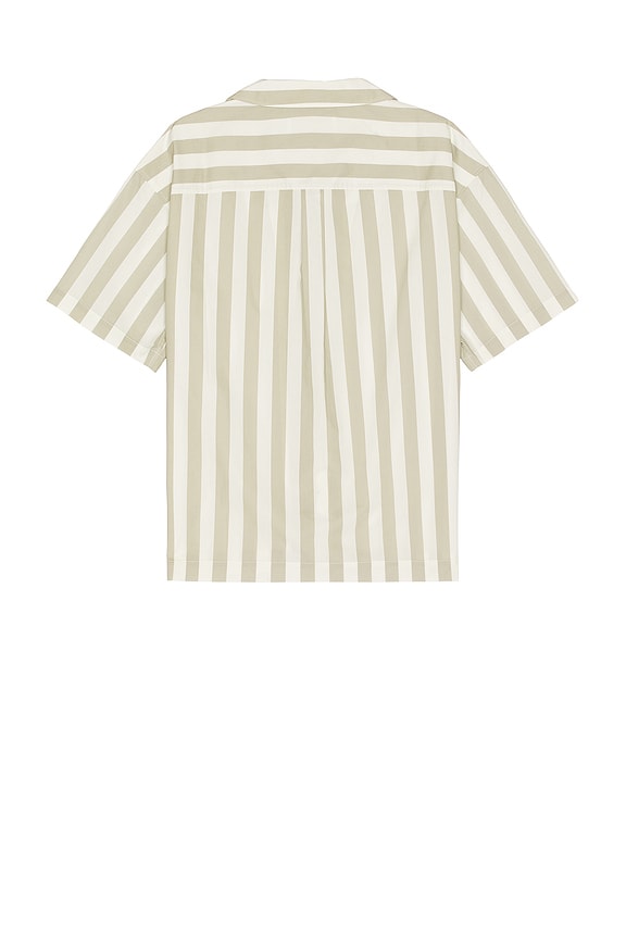 view 2 of 3 CAMISA in Smoke Beige Stripe
