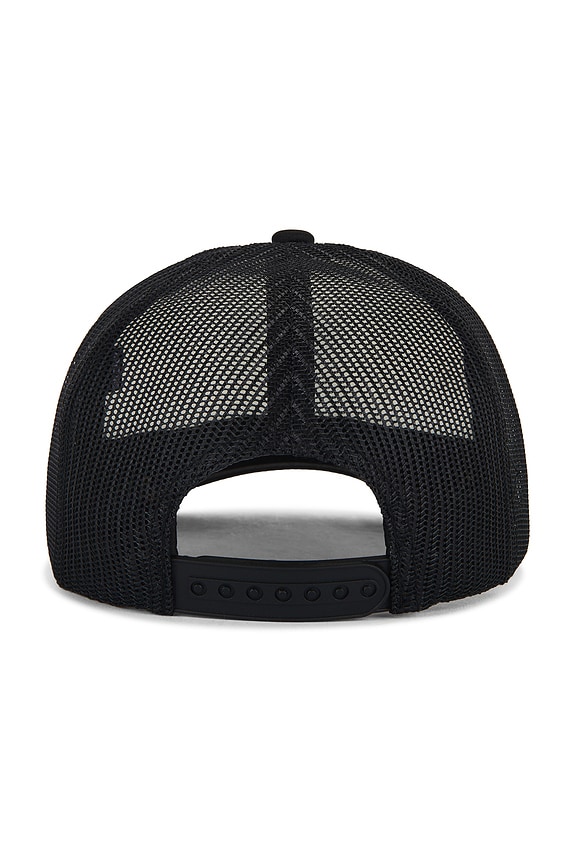 view 2 of 3 Shoot Your Shot Trucker Hat in Black & White