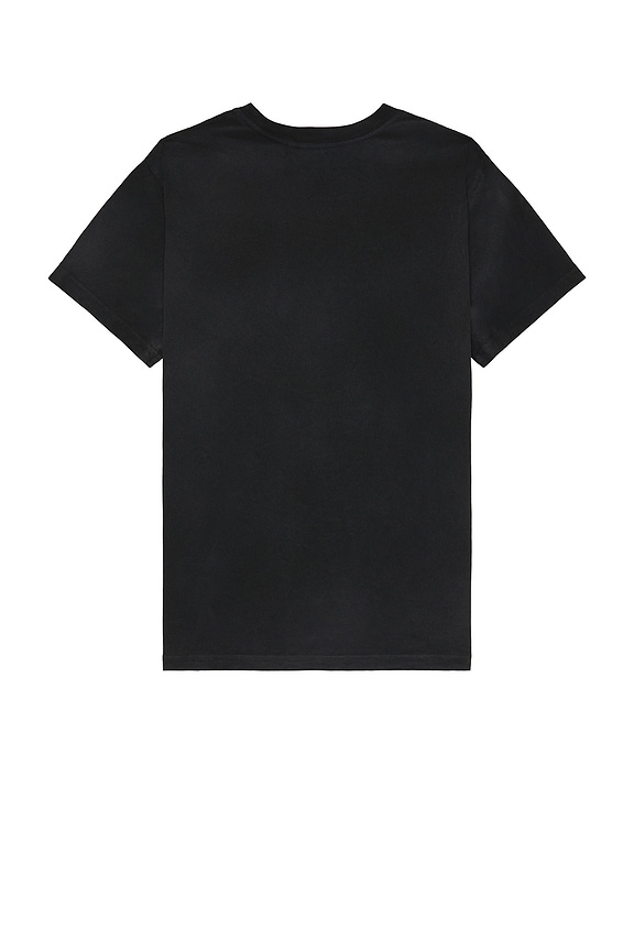 view 2 of 3 T-SHIRT in Washed Black