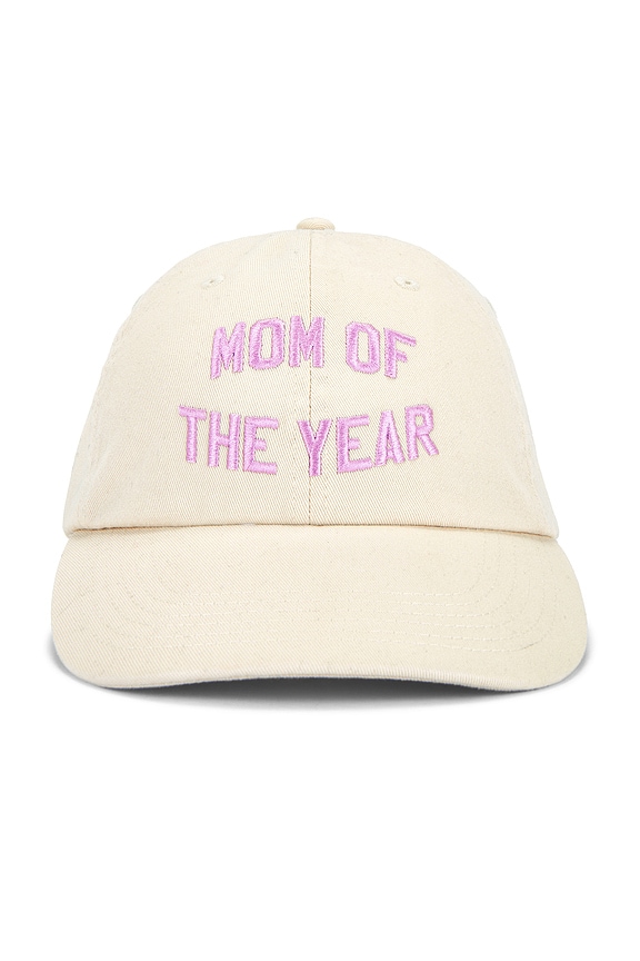 view 2 of 3 CASQUETTE DE BASEBALL MOM OF THE YEAR in Khaki & Lavander