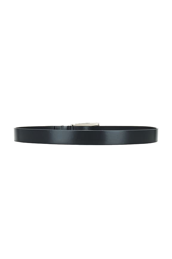 view 2 of 3 The Statement Belt in Black & Nickel