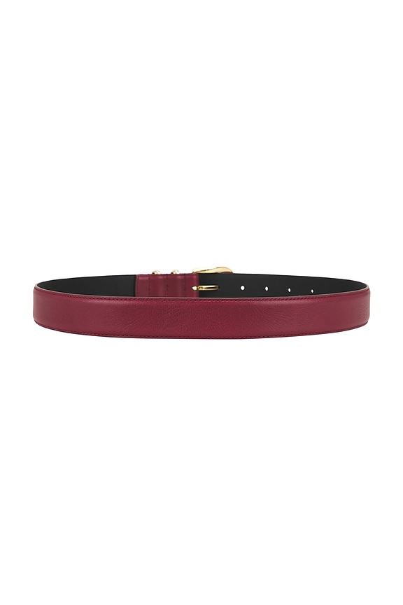 view 2 of 3 The Jordan Belt in Deep Red