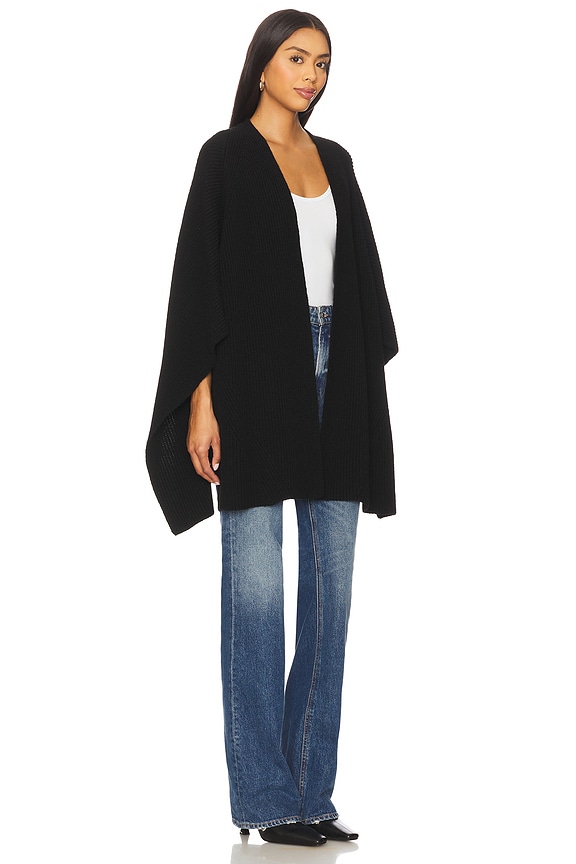 view 2 of 3 The Favorite Poncho in Black