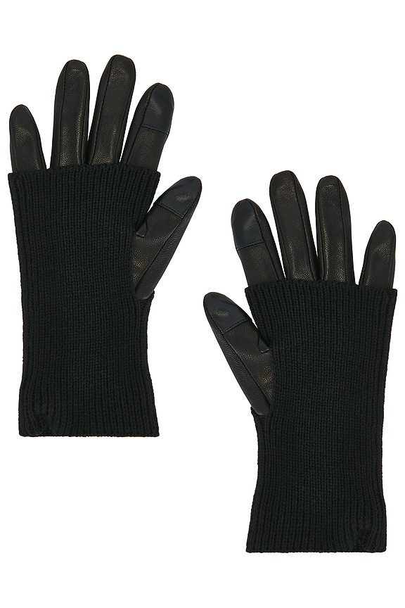 view 2 of 2 Armwarmer Gloves in Black