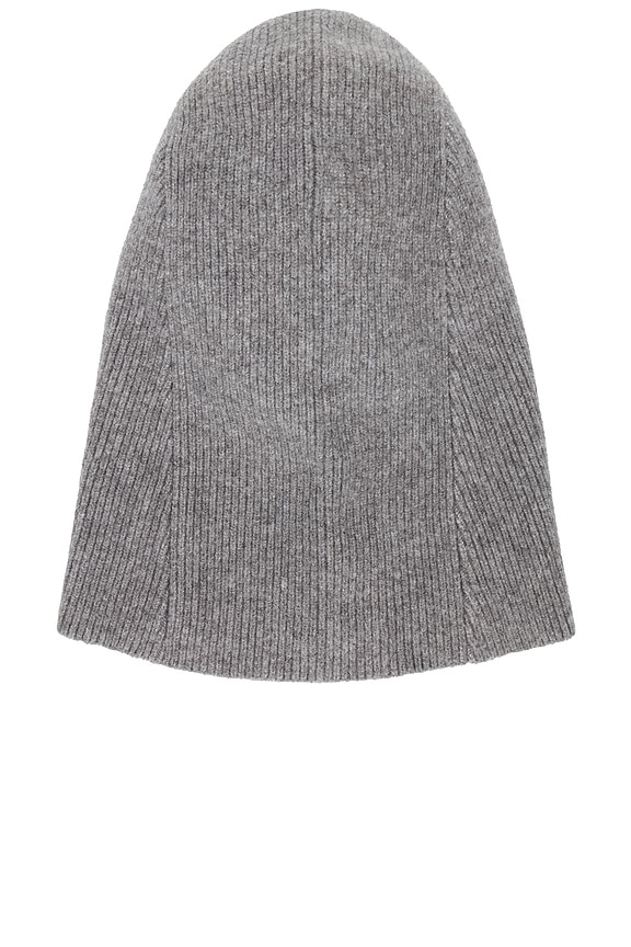 view 2 of 3 The Button Balaclava in Heather Grey Multi