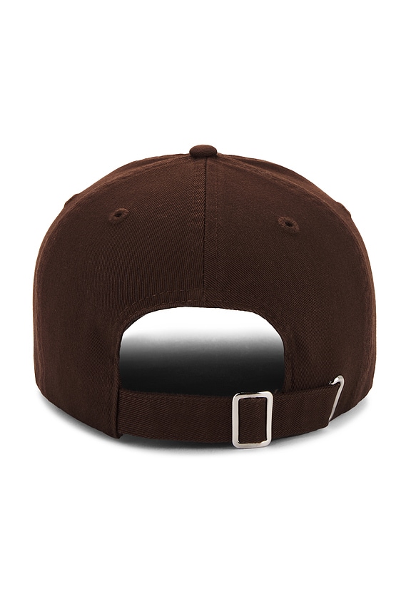 view 2 of 2 Classic Logo Baseball Hat in Brown & White