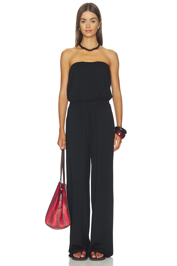 view 1 of 3 The Jump Start Jumpsuit in Black