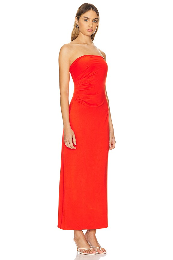 view 2 of 3 Colette Tube Dress in Pomodoro