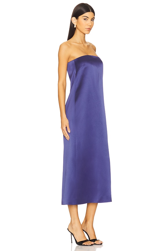 view 2 of 3 The Don't Overthink It Dress in Venetian Blue