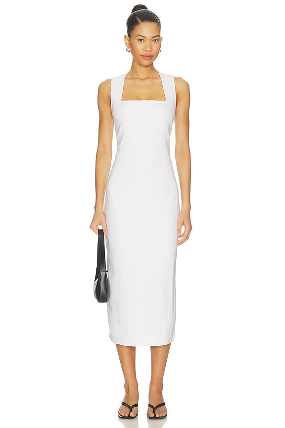 view 1 of 3 VESTIDO DE LINO THE PERFECT OPPORTUNITY in White