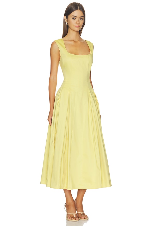 view 2 of 3 VESTIDO THE MUSE in Golden