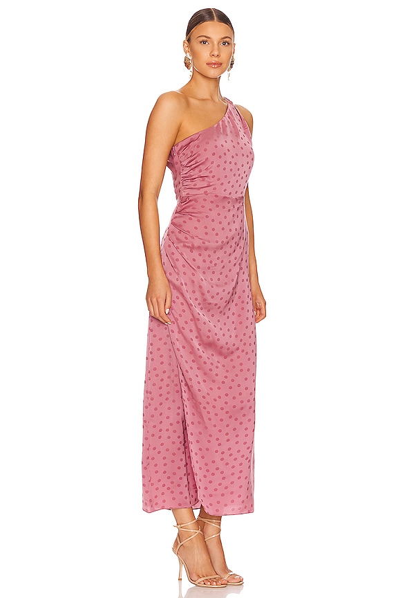 view 2 of 3 THE SINGLES TABLE ドレス in Mauve Polka Dot