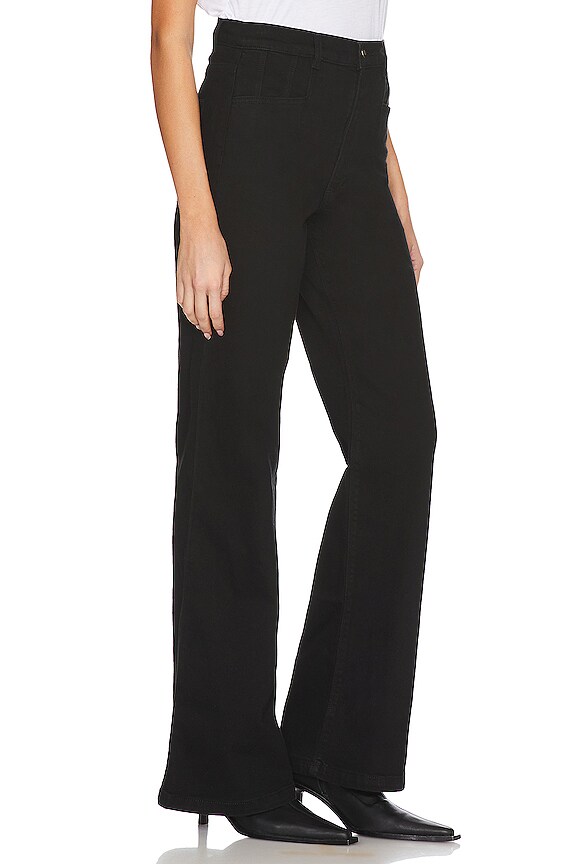 view 2 of 4 the Jordie Wide Leg Jean in Zurich