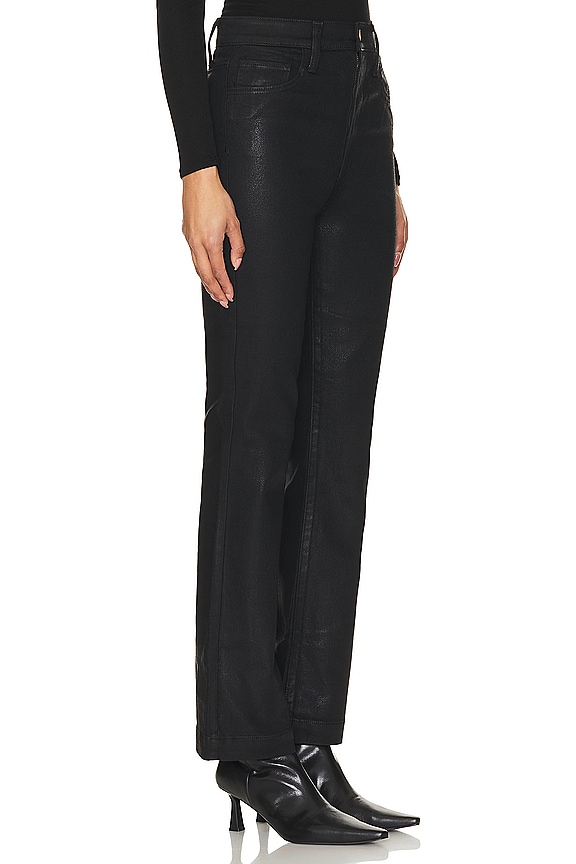 view 2 of 4 The Valentina Boot Petite Jeans in Obsidian