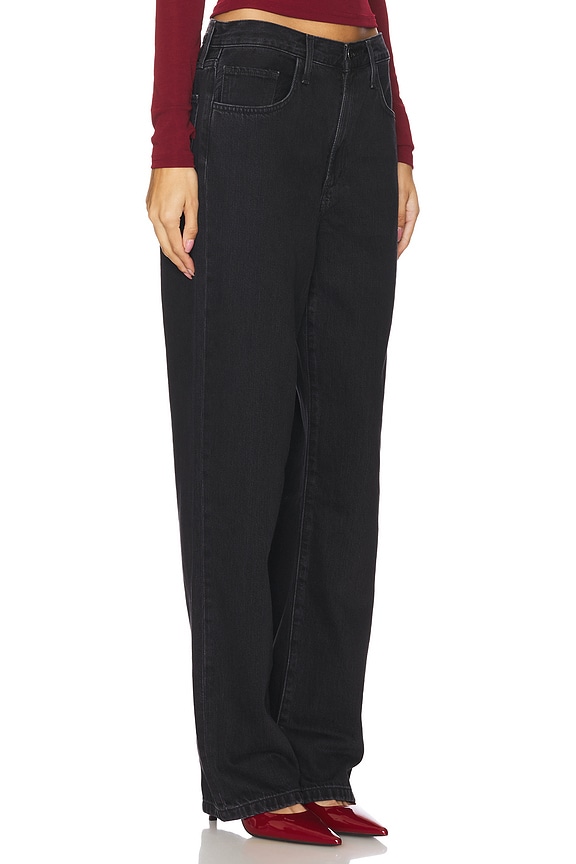 view 2 of 6 The Tommy Low Slung Long Straight Jeans in Asphalt