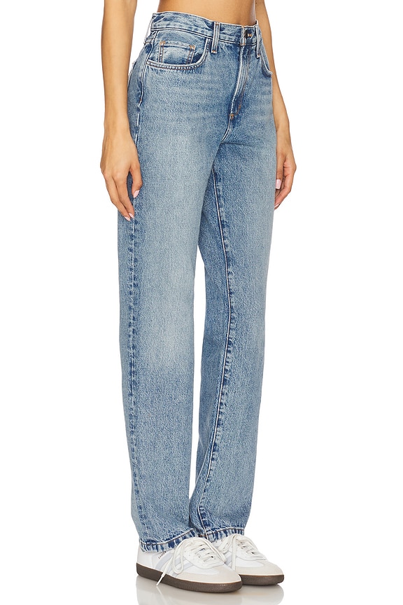 view 2 of 6 The Mikaela Low Slung Long Slim Straight Jeans in Dublin