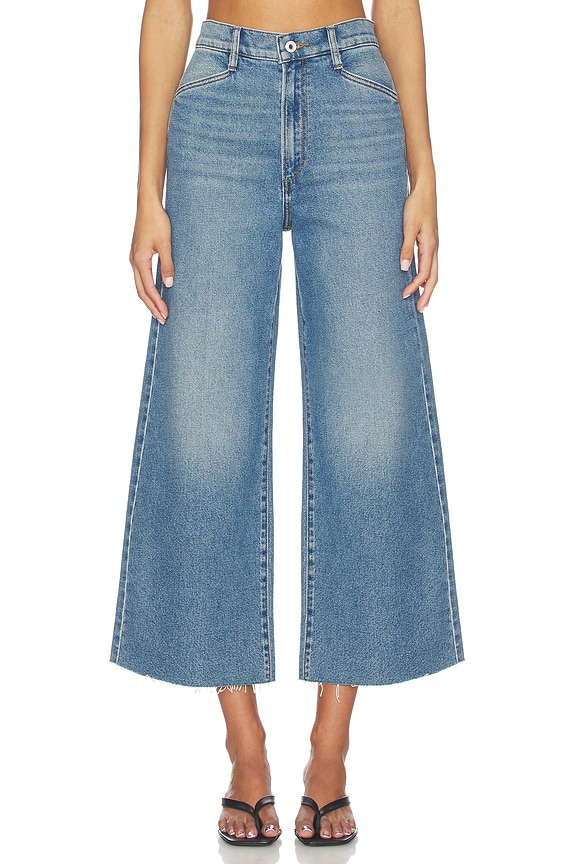 view 1 of 6 The Mischa Shortie High Rise Wide Ankle in Rio