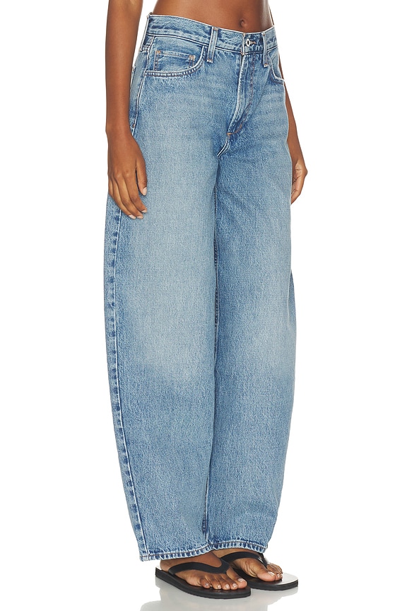 view 2 of 6 The Mercer Mid Rise Easy Barely Barrel Jean in Dublin