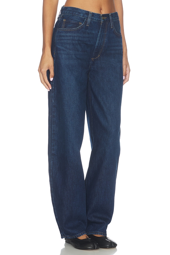 view 2 of 6 The Mercer Mid Rise Easy Barely Barrel Jean in Belmont