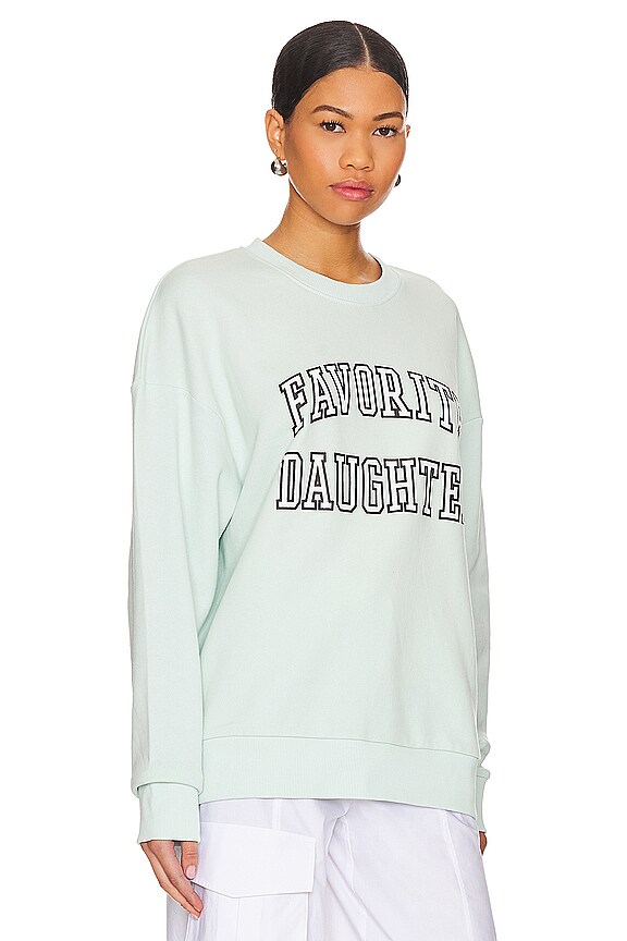 view 2 of 4 SUDADERA COLLEGIATE in Seafoam