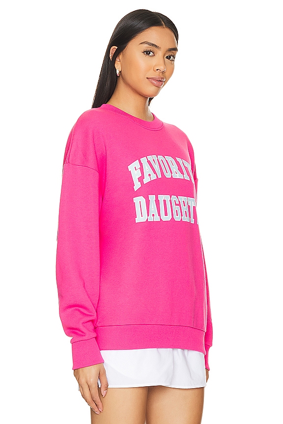 view 2 of 4 СВИТШОТ COLLEGIATE in Beetroot Purple